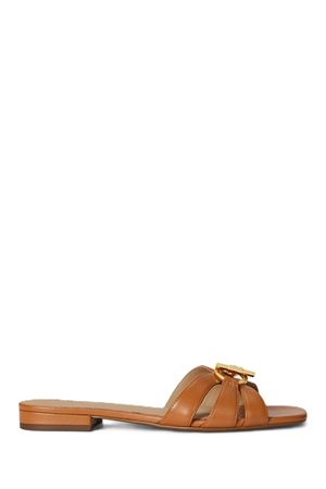 Blaike Slide-Sandals-Slide-Soft Nappa LAUREN RALPH LAUREN | Flip Flops | 802982875006